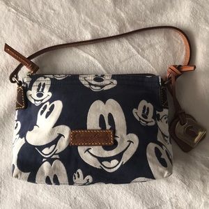 Disney Dooney and Bourke Navy/White Mickey Face